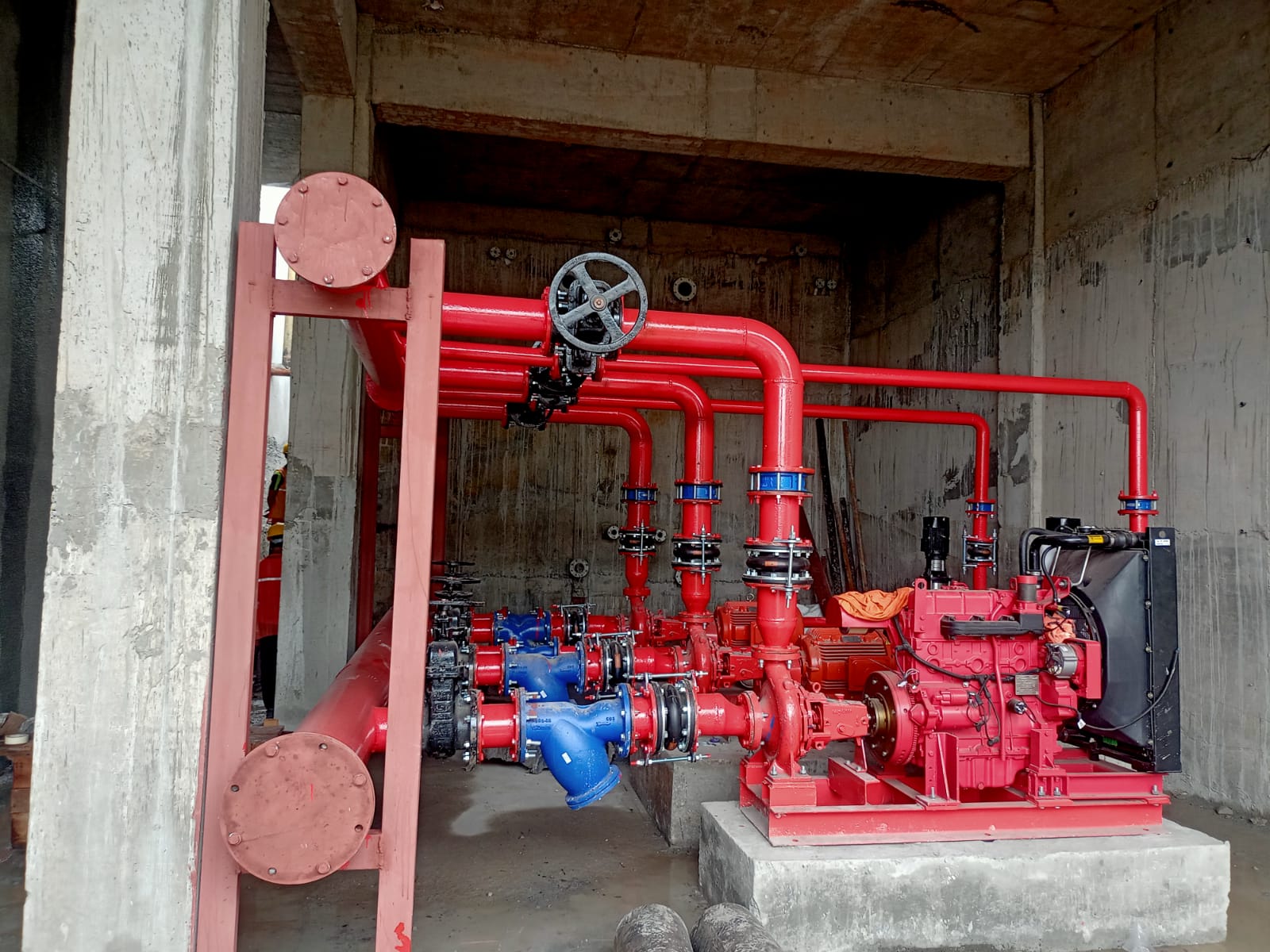 Fire Pump Room System